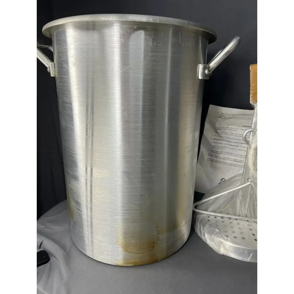 King Cooker Model 26- PK Boil Steam Deep Fry Pot Vintage
